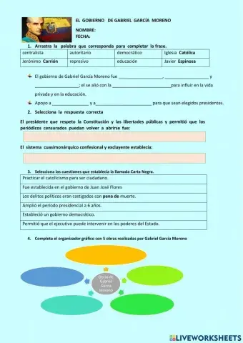 Gobierno de gabriel garcía moreno