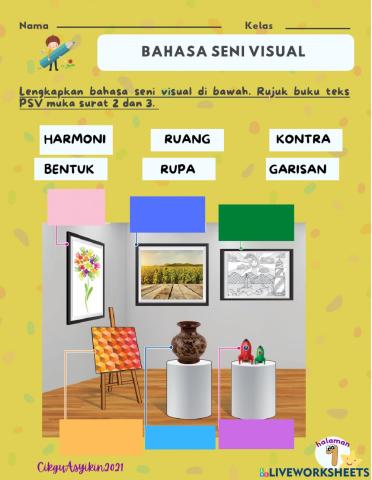 PSV Bahasa seni visual