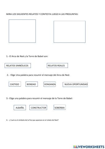 Noe y la torre de Babel