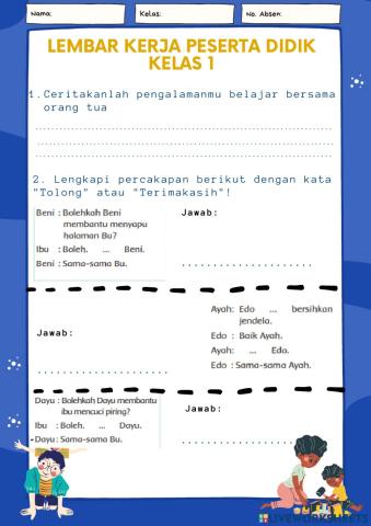 LKPD Bahasa Indonesia Tema 4