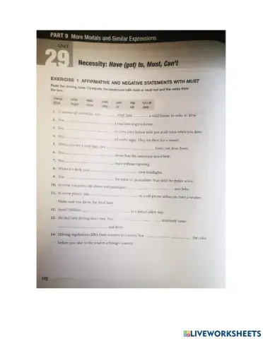 Review units 29 and 30