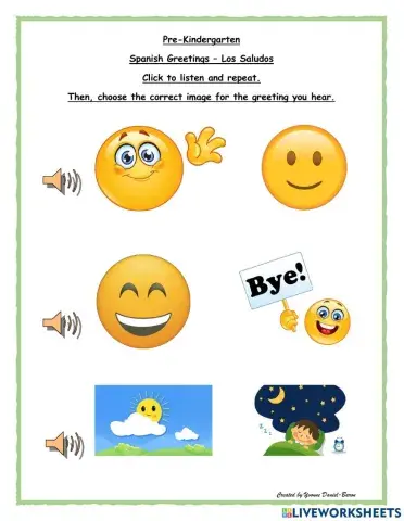 Greetings - Los Saludos