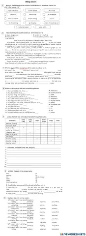 At Home. Householding Chores