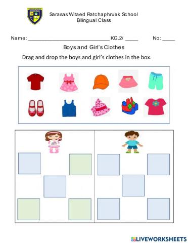 Boys and Girl's Clothes