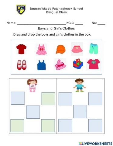 Boys and Girl's Clothes