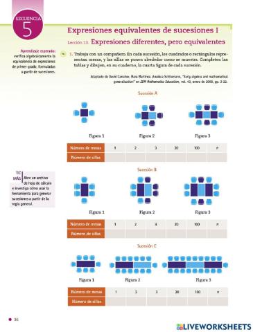 Numero, algebra y variación