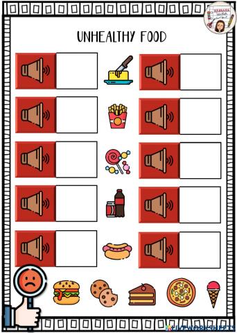 Unhealthy food