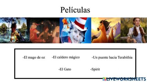 Tipos de Peliculas