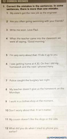 English workbook