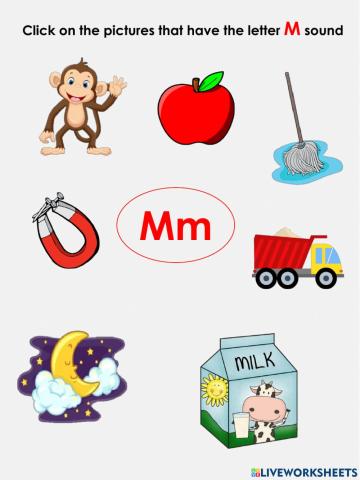 Letter M sound