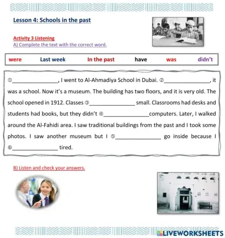 Access 8 - T1 - U4 - L4 - Act 3A