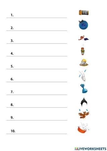 Clumsy. Dictation 10