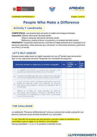 People who make a difference