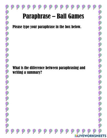 Reading Comprehension