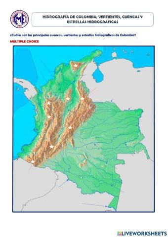 Cuencas y hoyas hidrográficas de Colombia
