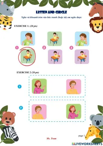G1-LISTEN CIRCLE-TICK B2