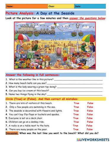 picture-analysis-4-a-day-at-the-seaside-picture-description-exercises-128081