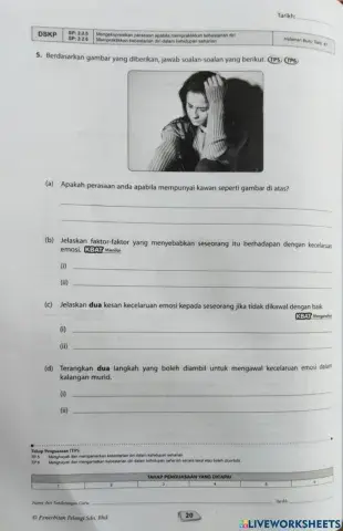 Unit 3:  Kebestarian Diri
