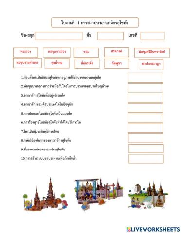 การสถาปนาอาณาจักรสุโขทัย