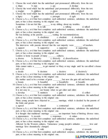 The fifteen-minute test