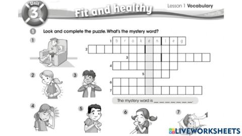 GMF3 U3 Health problems