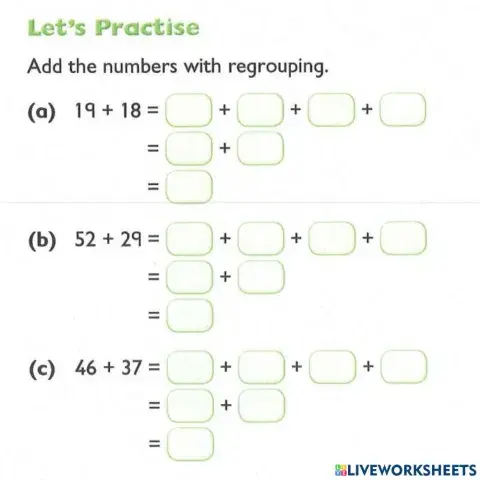 ADDITION WITH REGROUPING (GRADE 3)