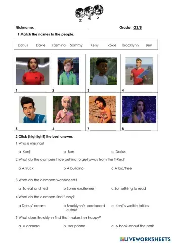 Camp Cretaceous S2 Ep 1