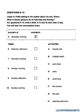 Ket 2 - listENING - PART 2