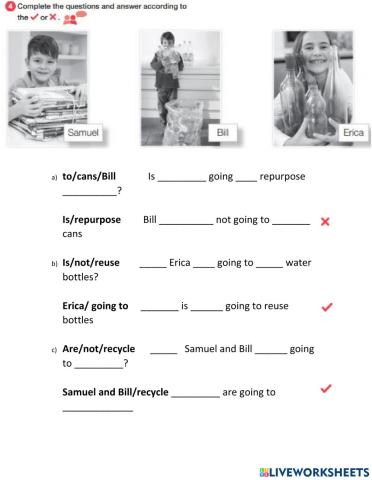 Changing Habits Actvity