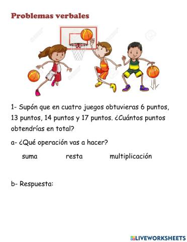 Problemas verbales