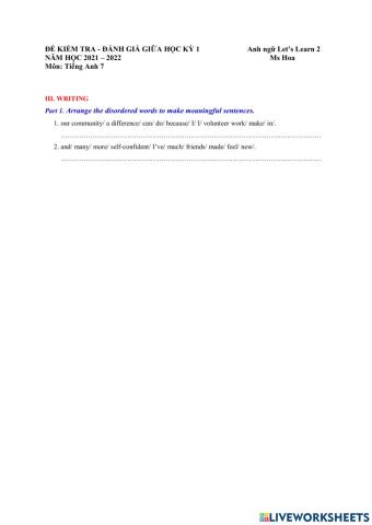 Đề kiểm tra -đánh giá giữa kỳ 1 tiếng anh 7 (III.1)