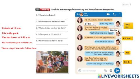 Unit 4: new words and reading