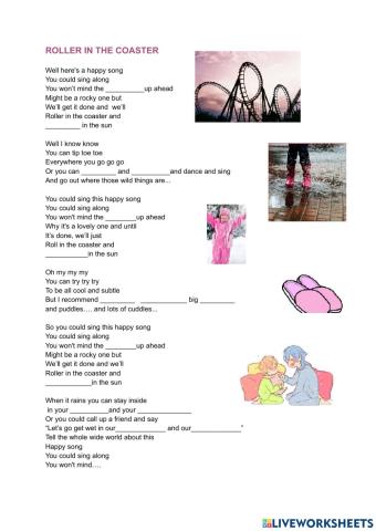 Roller Coaster Happy Song Lyrics
