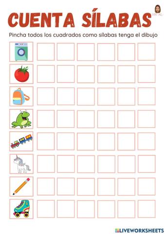 CUENTA SÍLABAS