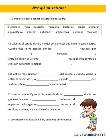 ¿Por qué me enfermo?