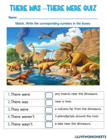 There was & There Were