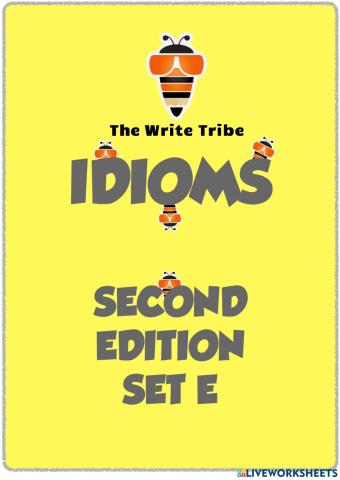 Idioms workbook part e
