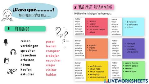 Verbos regulares terminación -ar