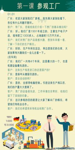 Xsl II 01.01 参观工厂