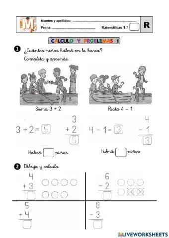 Cálculo y problemas 1