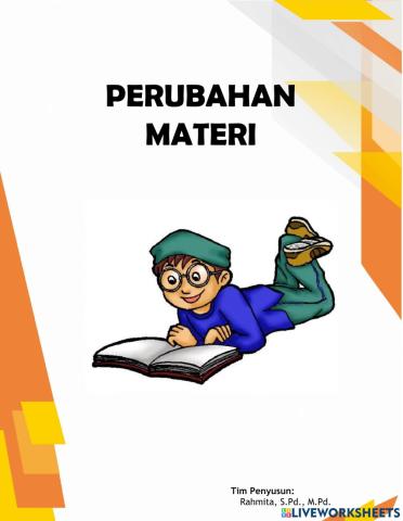 Perubahan Materi