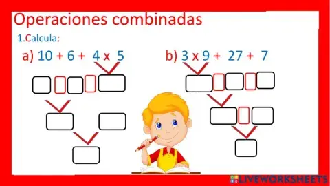 Operaciones combinadas