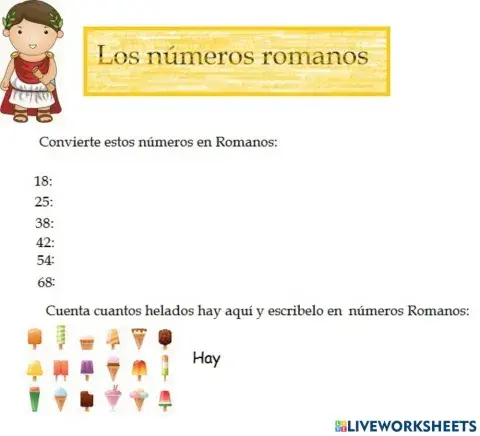 Los números Romanos