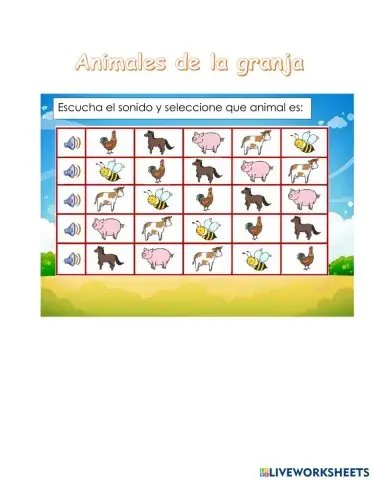 Animales de la Granja
