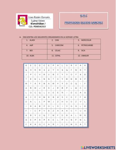 Mecanismos de integración