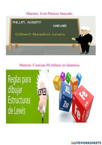 Estructura de lewis.