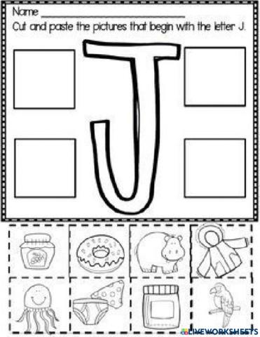 letter j