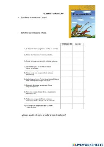 El secreto de Óscar