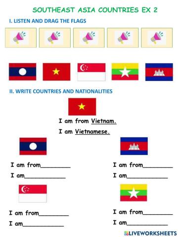 Southeast asia countries