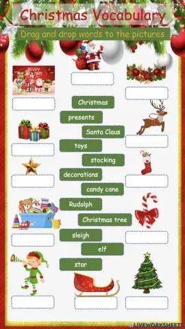 Christmas vocabulary